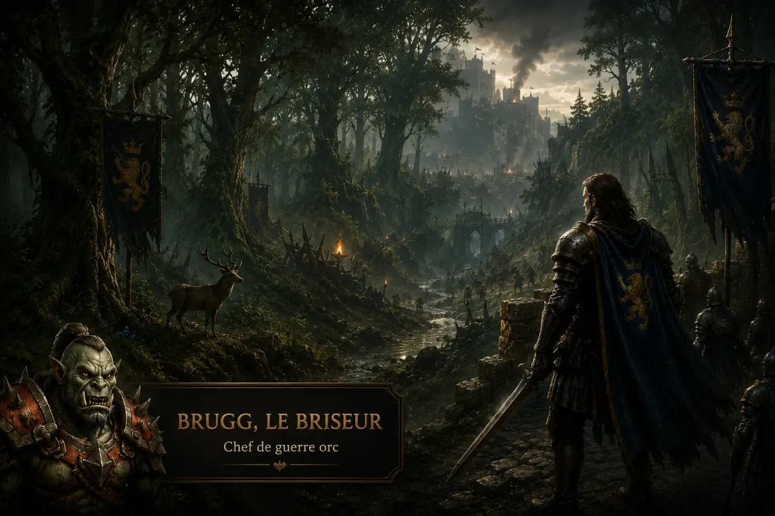 Brugg, le briseur — chef de guerre orc